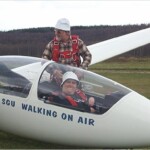 Joe with WA1 at Cairngorm Gliding Club Joe with WA1 at Cairngorm Gliding Club
